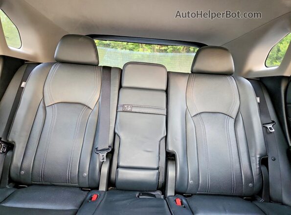2T2BZMCAXGC045873 2016 LEXUS RX Black Вид задніх сидінь