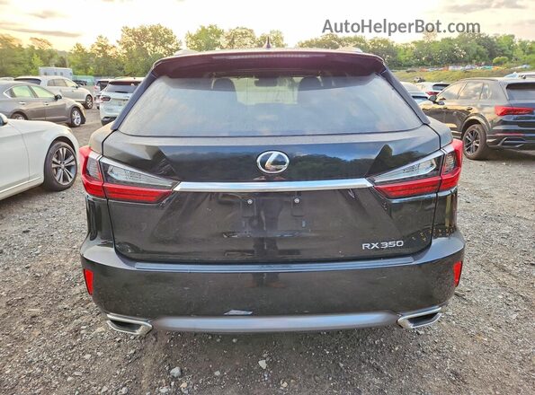 2T2BZMCAXGC045873 2016 LEXUS RX Black Вид ззаду
