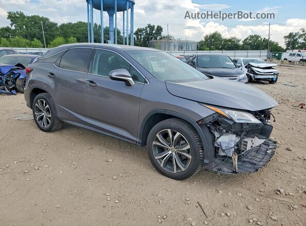 2T2BZMCAXHC060553 2017 LEXUS RX 350 Серый Передняя правая четверть