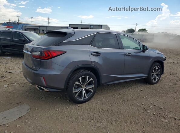 2T2BZMCAXHC060553 2017 LEXUS RX 350 Серый Задняя правая четверть