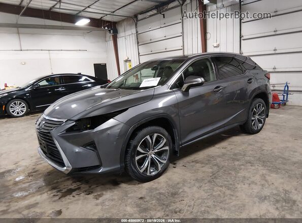 2T2BZMCAXHC064649 2017 LEXUS RX 350 Gray Przód lewy