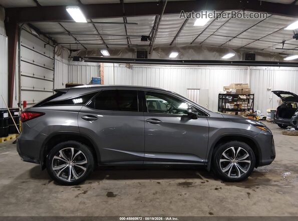 2T2BZMCAXHC064649 2017 LEXUS RX 350 Gray Widok wnętrza z tyłu