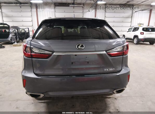 2T2BZMCAXHC064649 2017 LEXUS RX 350 Gray 