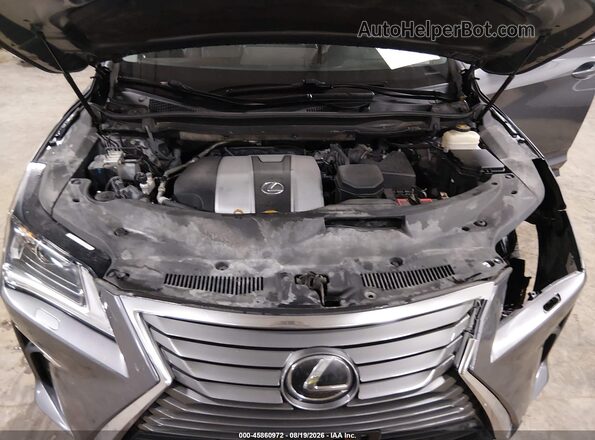 2T2BZMCAXHC064649 2017 LEXUS RX 350 Gray Widok z tyłu