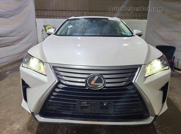 2T2BZMCAXHC087509 2017 LEXUS RX White Вид спереду