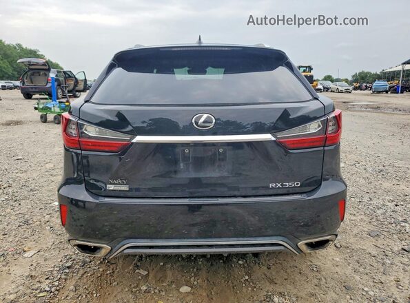 2T2BZMCAXHC103482 2017 LEXUS RX Black Widok z tyłu