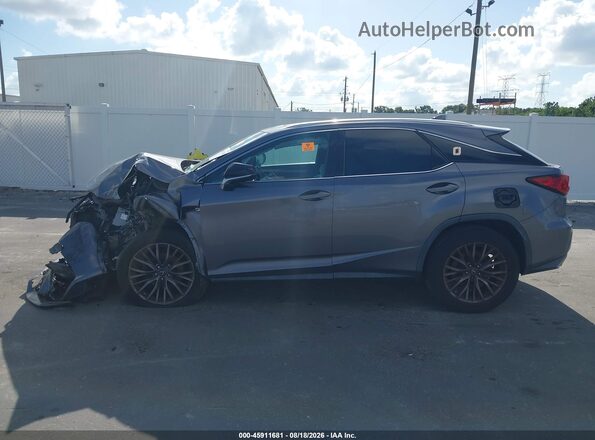 2T2BZMCAXHC132464 2017 LEXUS RX 350 Gray Widok wnętrza 360 stopni