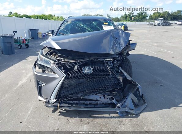 2T2BZMCAXHC132464 2017 LEXUS RX 350 Gray Widok zestawu wskaźników
