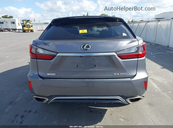 2T2BZMCAXHC132464 2017 LEXUS RX 350 Gray 