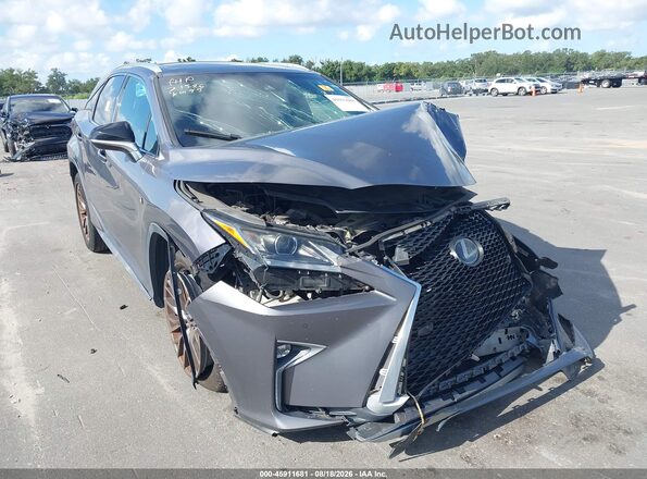 2T2BZMCAXHC132464 2017 LEXUS RX 350 Gray 