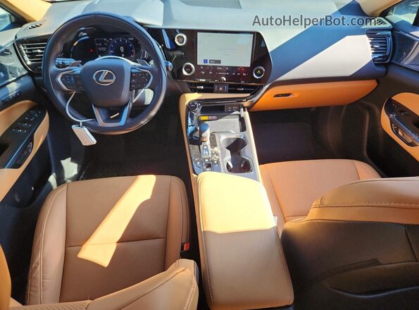 2T2GDCAZ2SC020854 2025 LEXUS NX Brown Vista del salpicadero