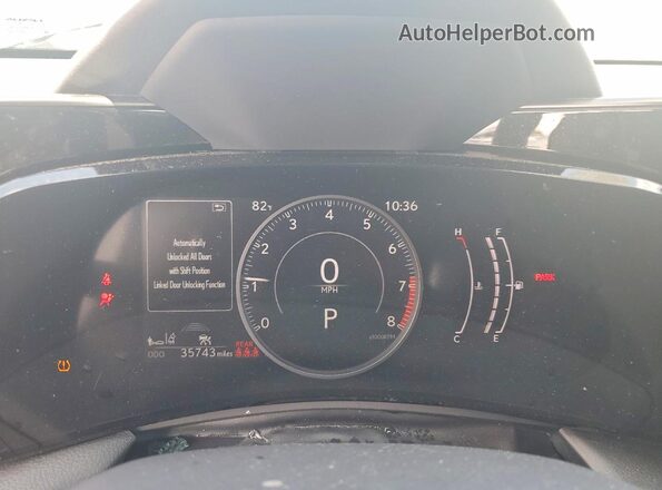 2T2GDCAZ2SC020935 2025 LEXUS NX Зеленый Вид щитка приборов