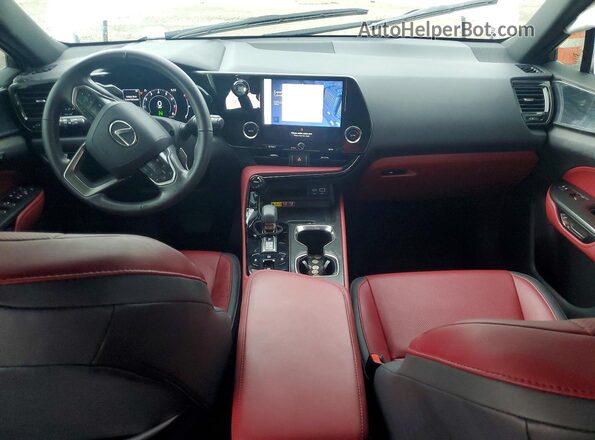 2T2GDCAZ4RC014130 2024 LEXUS NX White Dashboard view