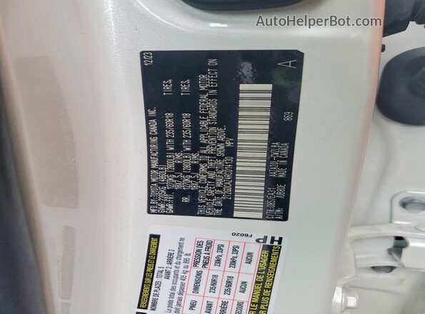 2T2GDCAZ4RC014130 2024 LEXUS NX White Engine compartment view