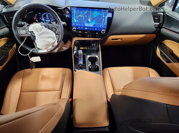 2T2GDCAZ5RC007722 2024 LEXUS NX Black Widok deski rozdzielczej
