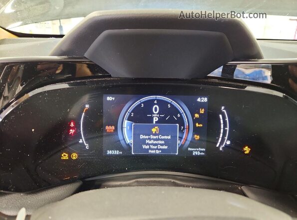 2T2GDCAZ5RC007722 2024 LEXUS NX Black Widok zestawu wskaźników