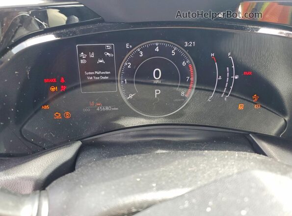 2T2GGCEZ0NC009664 2022 LEXUS NX Blue ხელსაწყოთა პანელის ხედი