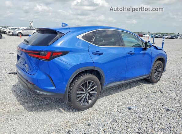 2T2GGCEZ0NC009664 2022 LEXUS NX Blue უკანა მარჯვენა