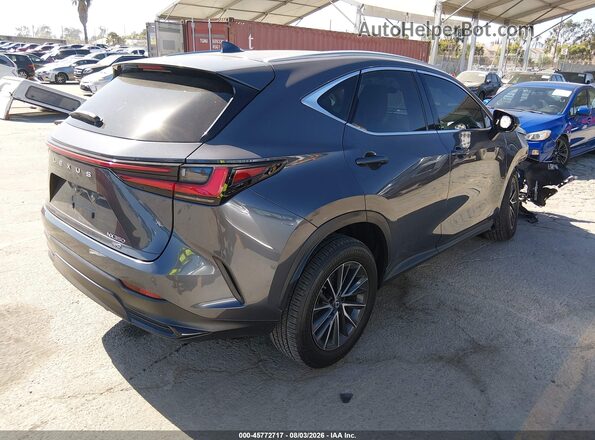 2T2GGCEZ0PC020375 2023 LEXUS NX 350 Gray Задня права чверть