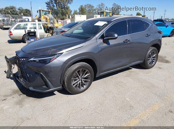 2T2GGCEZ0PC020375 2023 LEXUS NX 350 Gray Передня ліва чверть