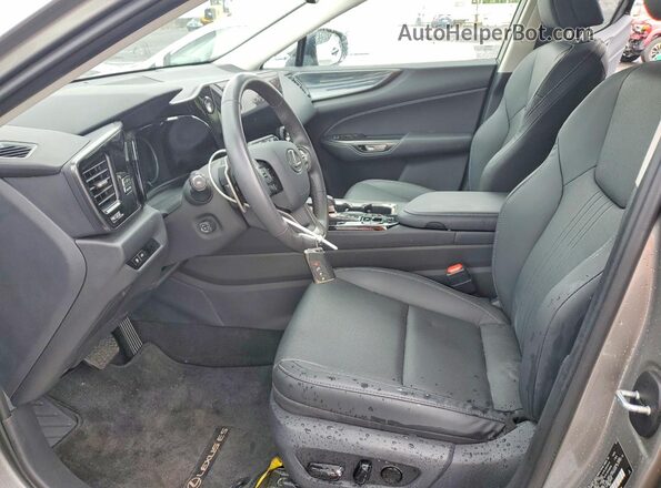 2T2GGCEZ1SC076723 2025 LEXUS NX Gray Widok wnętrza z przodu