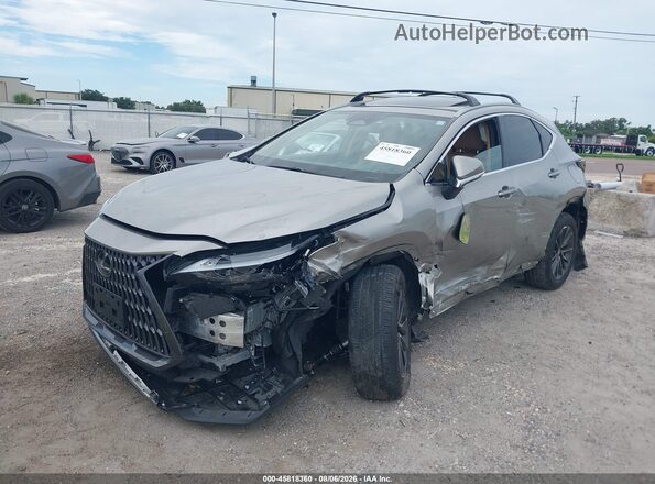 2T2GGCEZ3PC031564 2023 LEXUS NX 350 Серый Передняя левая четверть