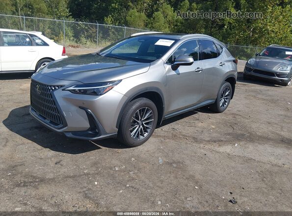 2T2GGCEZ3RC040087 2024 LEXUS NX 350 Gray Vista tres cuartos delantera izquierda