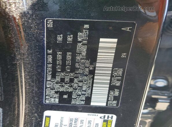 2T2GGCEZ3SC062743 2025 LEXUS NX Black Widok naklejki z numerem VIN