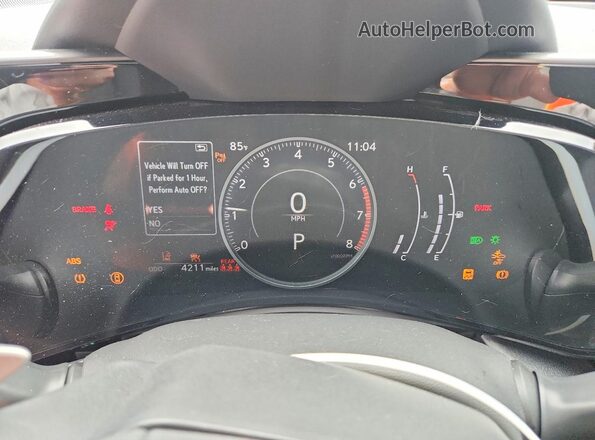 2T2GGCEZ3TC107570 2026 LEXUS NX Черный Вид щитка приборов