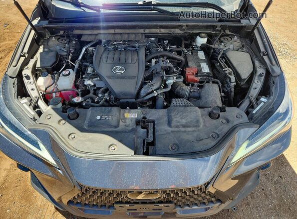 2T2GGCEZ4PC021965 2023 LEXUS NX Gray Vista del compartimento del motor