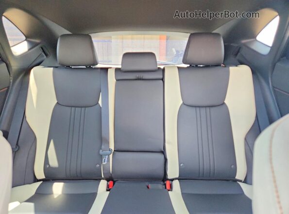 2T2GGCEZ4PC021965 2023 LEXUS NX Gray Vista de los asientos traseros