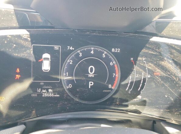 2T2GGCEZ4SC072195 2025 LEXUS NX Black Widok zestawu wskaźników