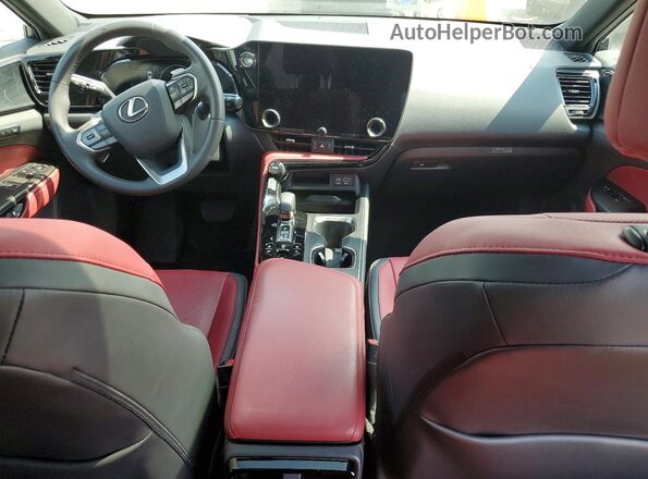 2T2GGCEZ5PC022557 2023 LEXUS NX Gray Widok deski rozdzielczej