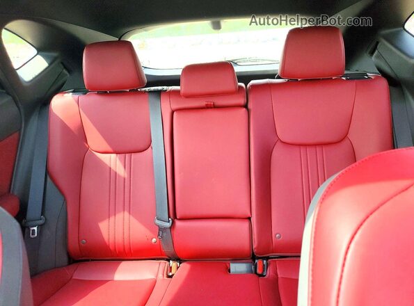 2T2GGCEZ5PC022557 2023 LEXUS NX Gray Widok tylnych siedzeń