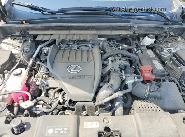 2T2GGCEZ5PC022557 2023 LEXUS NX Gray Widok komory silnika