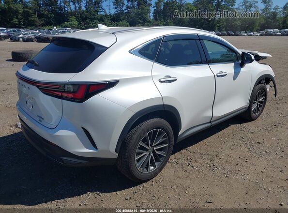 2T2GGCEZ5SC093217 2025 LEXUS NX 350 White Задня права чверть