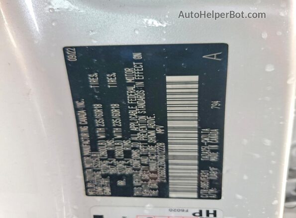 2T2GGCEZ6NC012228 2022 LEXUS NX White Engine compartment view
