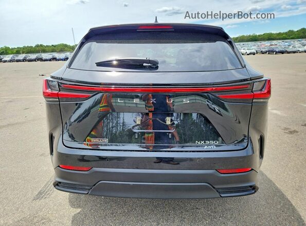 2T2GGCEZ6TC118112 2026 LEXUS NX Black Widok z tyłu