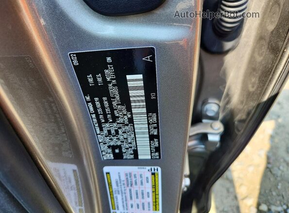 2T2GGCEZ9NC013373 2022 LEXUS NX Silver Vista del compartimento del motor