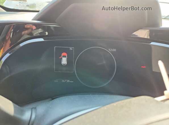 2T2GGCEZ9NC013373 2022 LEXUS NX Silver Vista del cuadro de instrumentos