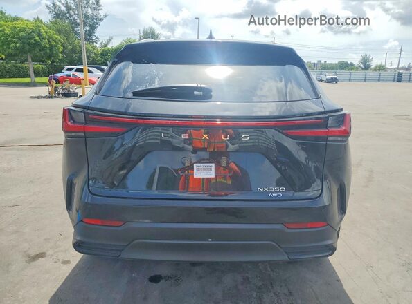 2T2GGCEZ9TC100493 2026 LEXUS NX Черный Вид сзади