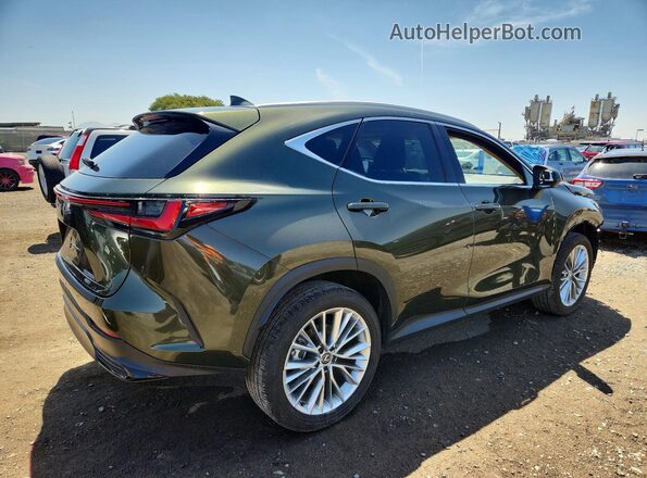 2T2GKCEZ0SC055215 2025 LEXUS NX Green Trasero derecho