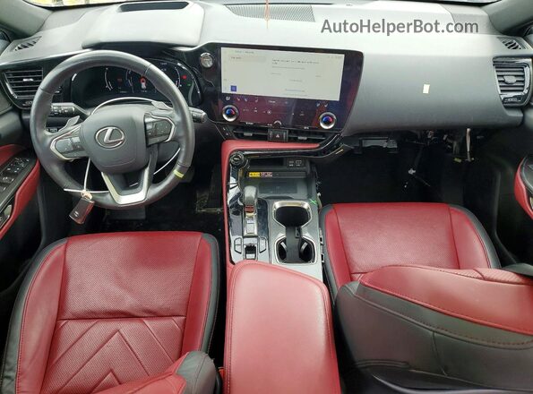 2T2GKCEZ2NC006764 2022 LEXUS NX Black Vista del salpicadero