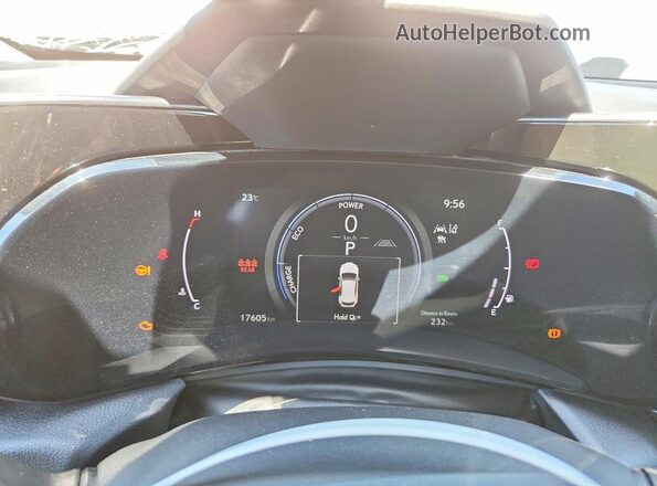 2T2GKCEZ6RC017658 2024 LEXUS NX Silver Instrument cluster view