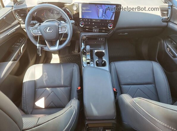 2T2GKCEZ6RC017658 2024 LEXUS NX Silver Dashboard view