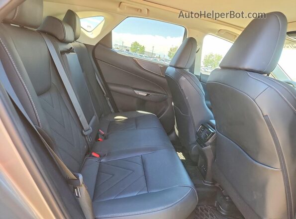 2T2GKCEZ6RC017658 2024 LEXUS NX Silver Rear interior view