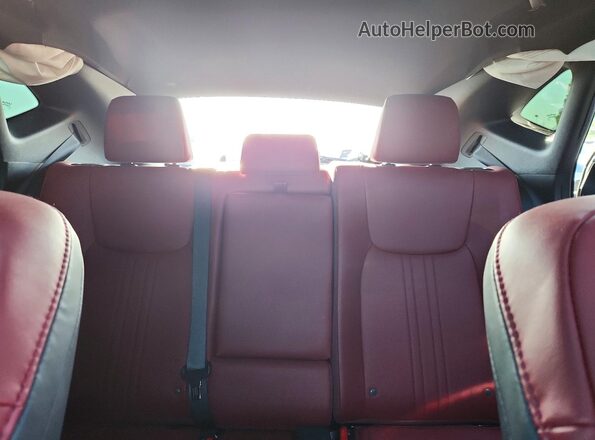 2T2GKCEZ7SC040551 2025 LEXUS NX Black Вид задніх сидінь