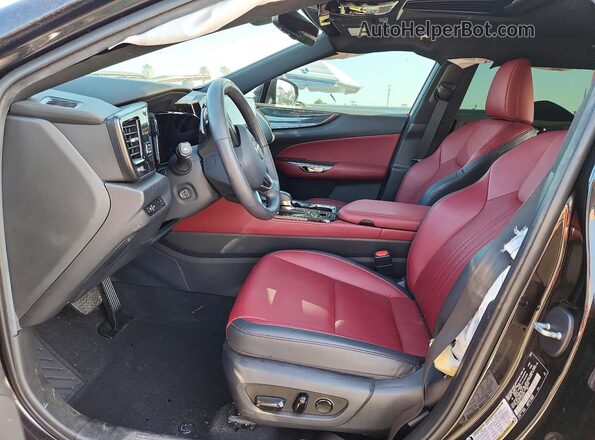 2T2GKCEZ7SC040551 2025 LEXUS NX Black Вид салону спереду