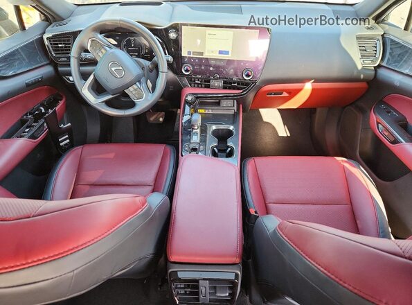 2T2GKCEZ7SC040551 2025 LEXUS NX Black Вид панелі приладів