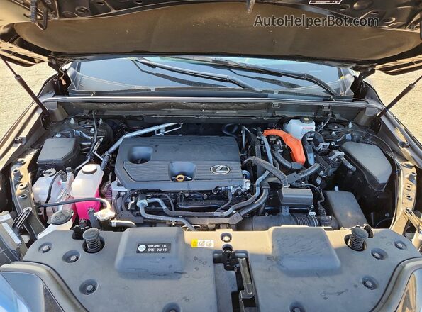 2T2GKCEZ7SC040551 2025 LEXUS NX Black Вид підкапотного простору